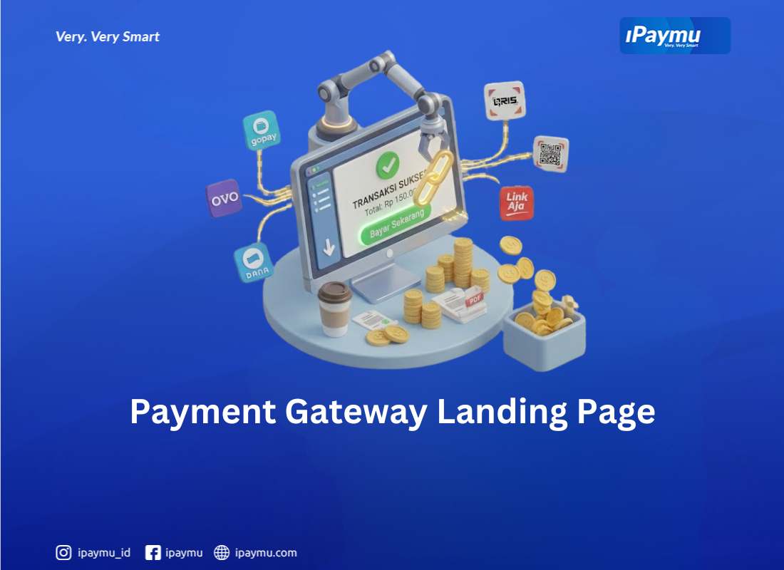 Proses pasang payment gateway tanpa coding menggunakan metode copy paste link payment iPaymu pada tombol beli di landing page builder