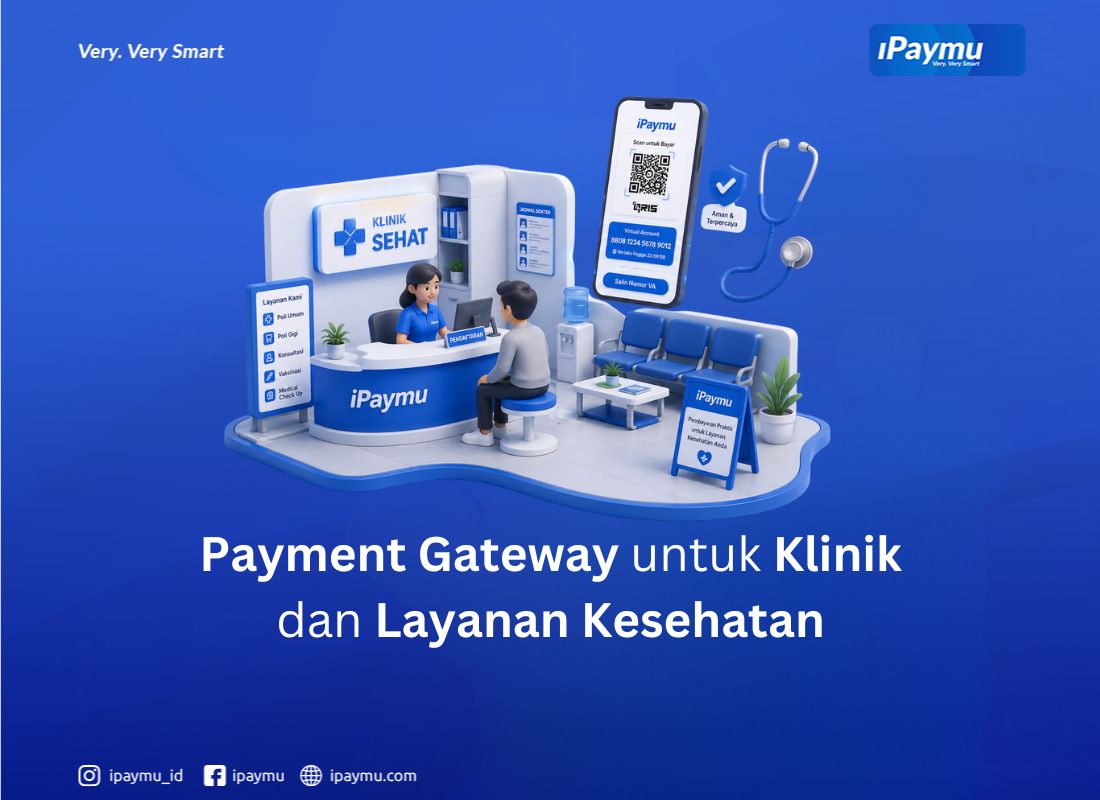 Payment gateway untuk klinik dan layanan kesehatan mengurangi antrean kasir