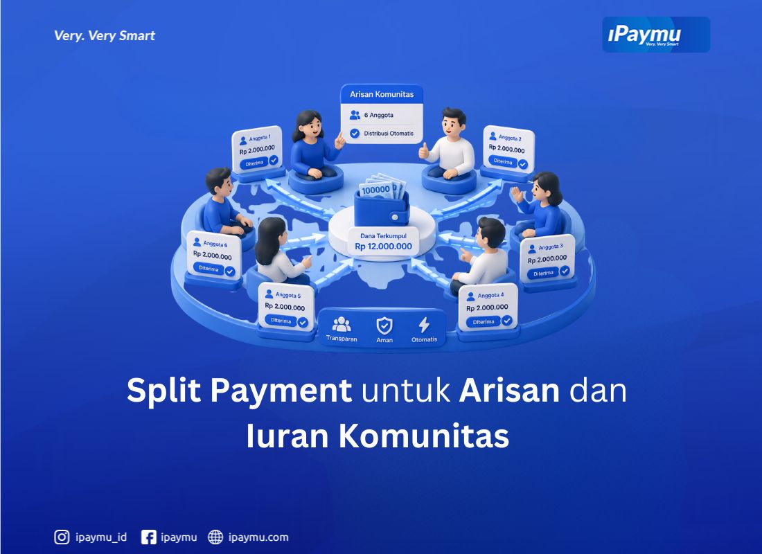Split payment untuk arisan dan iuran komunitas