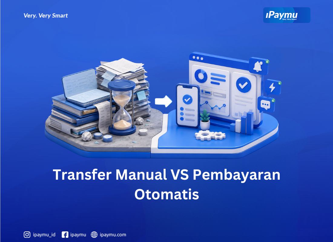 Transfer bank manual vs sistem pembayaran otomatis untuk bisnis